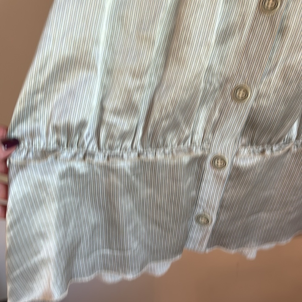 John Varvatos Converse Silk Blouse - Picture 6 of 6